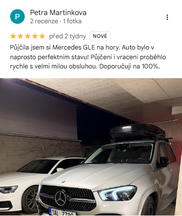 Autopujcovnapraha recenze Petra Martinkova