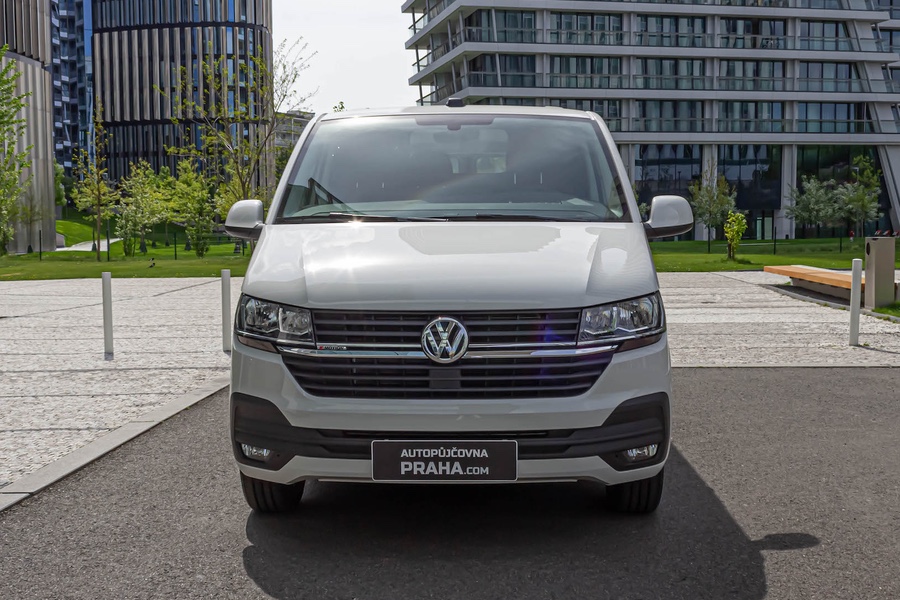 Dodávka VW Transporter Long - půjčovna - pronájem Praha